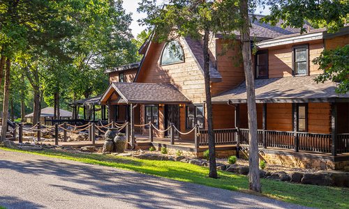 The front of Dancing Bear Ranch