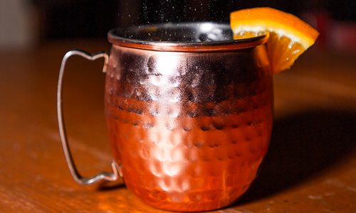 Rosé Mule from Farmers Gastropub