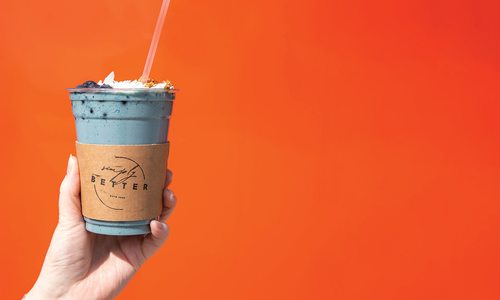 Sip on a Blue Mango from 417 Simply Better