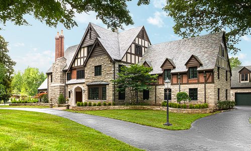 The Cox Mansion in the Delaware Neighborhood in Springfield, MO