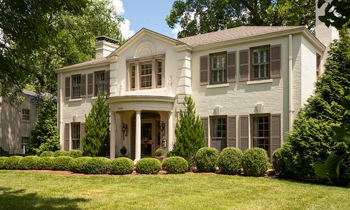 Knauer's Georgian Colonial in the Delaware Neighborhood in Springfield, MO