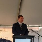 Slider Thumbnail: Bob Dixon speaks at the BigShots groundbreaking ceremony.