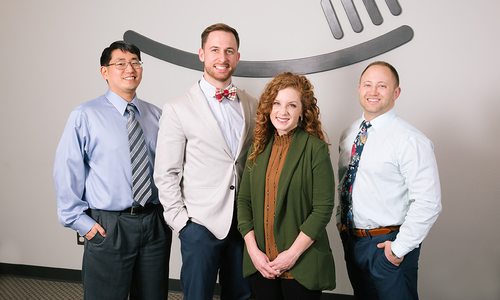 John Yoon, DDS; Steve Dove, DDS; Kelly Dove, DDS; Wesley Schemmer, DDS