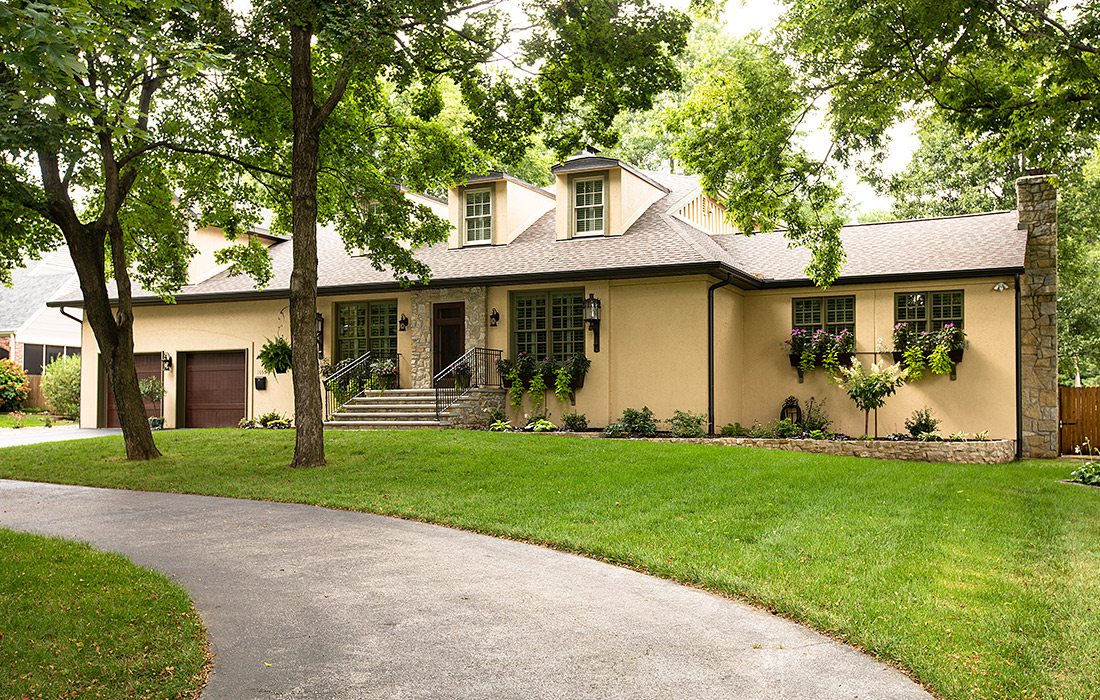 Rountree Home Exterior Remodel by Rhoads Design & Construction in Springfield MO