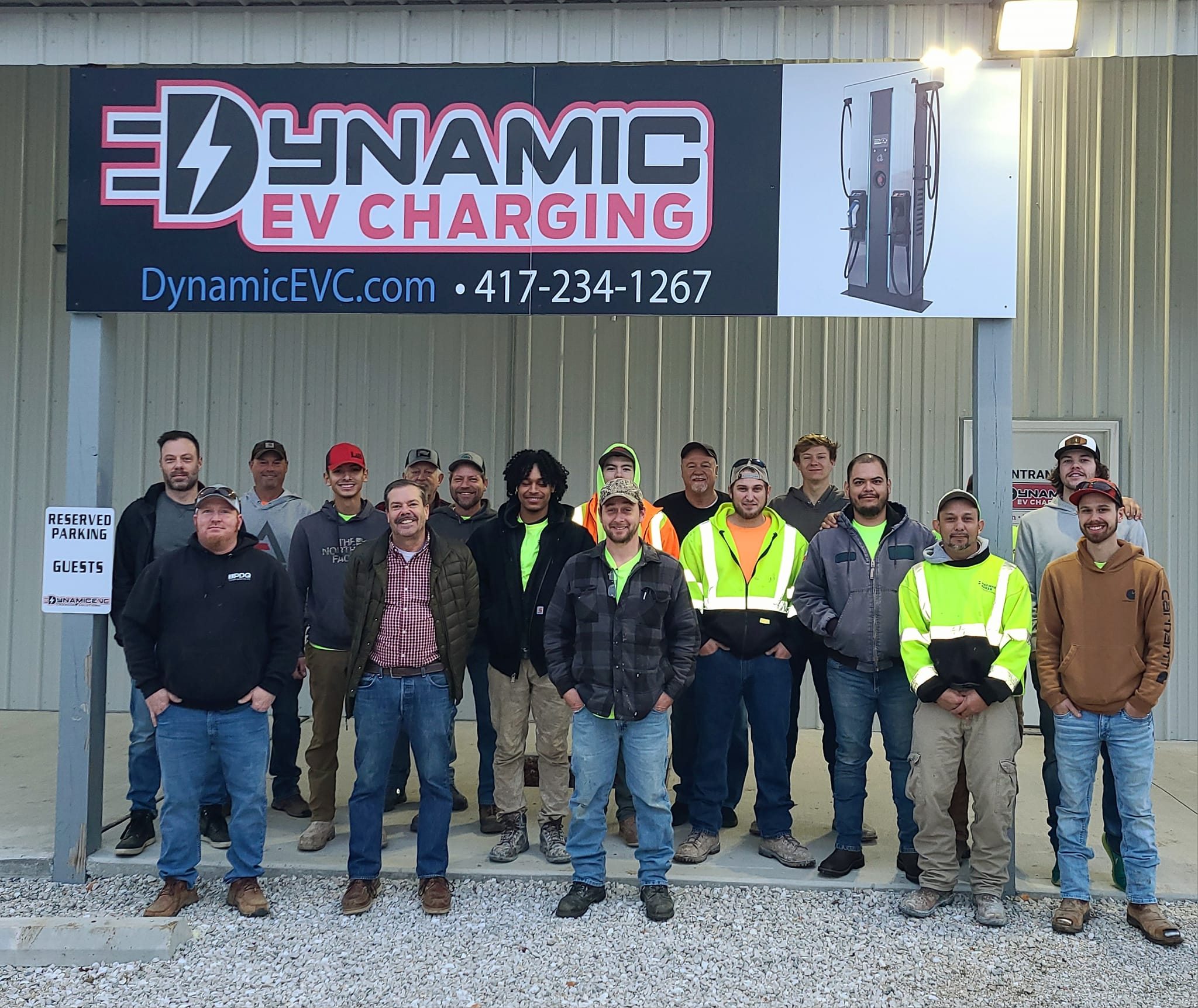 The team at Dynamic EVC