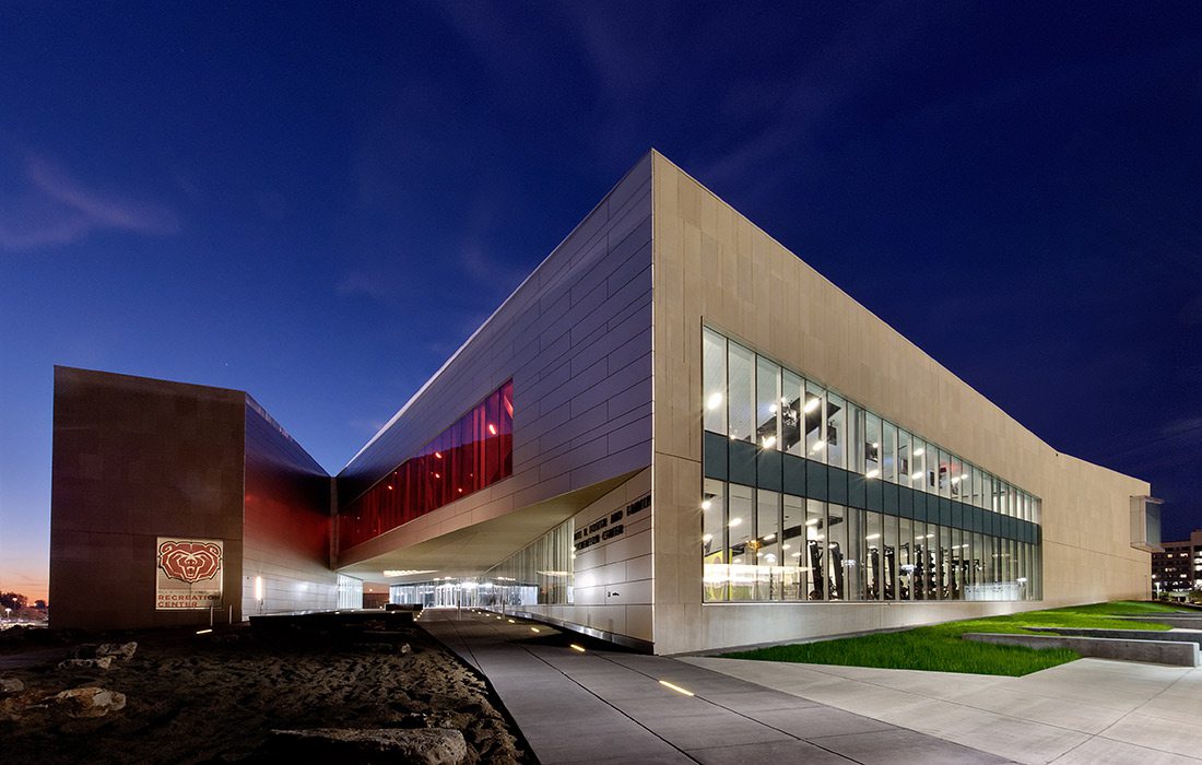 Rendering of Missouri State University Recreational Center