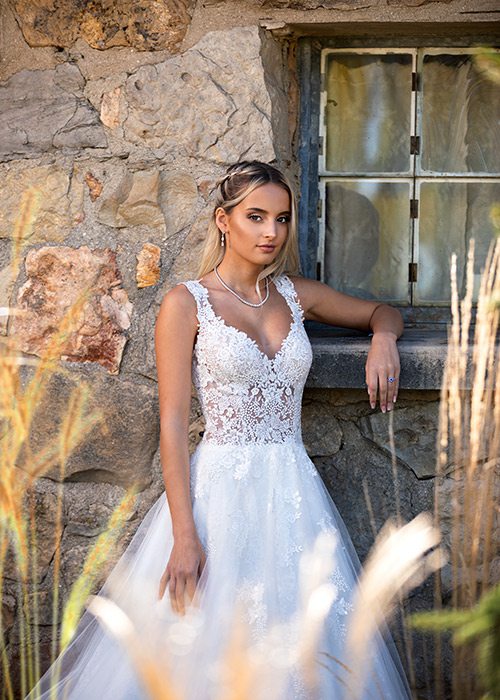 Ivory Alita gown from Norman's Bridal in Springfield MO