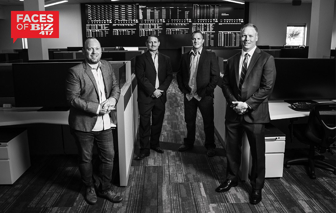 Andy Whaley, Chief Growth Officer Thomas Douglas, CEO Brad Prost, Account Executive Chris Huels, President