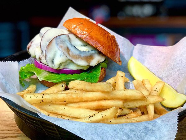 Burger at Finnegan's Wake in Springfield MO