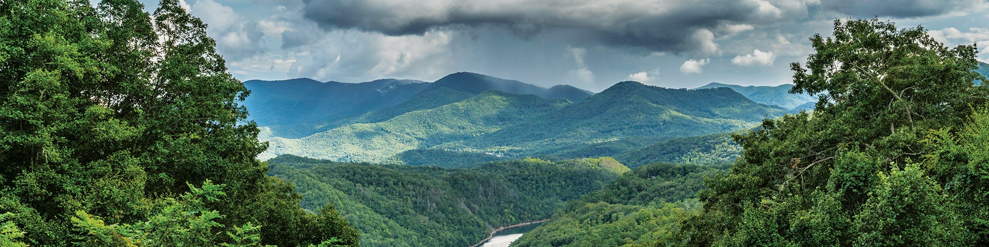 Fontana Lake in North Carolina