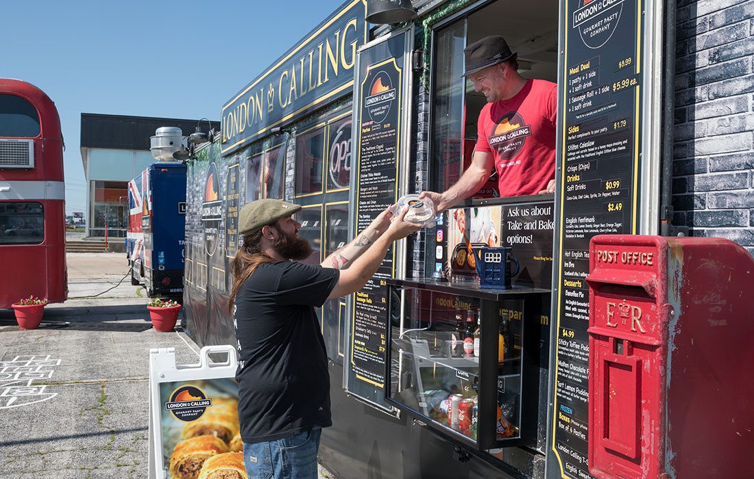 London Calling food truck, Springfield, MO