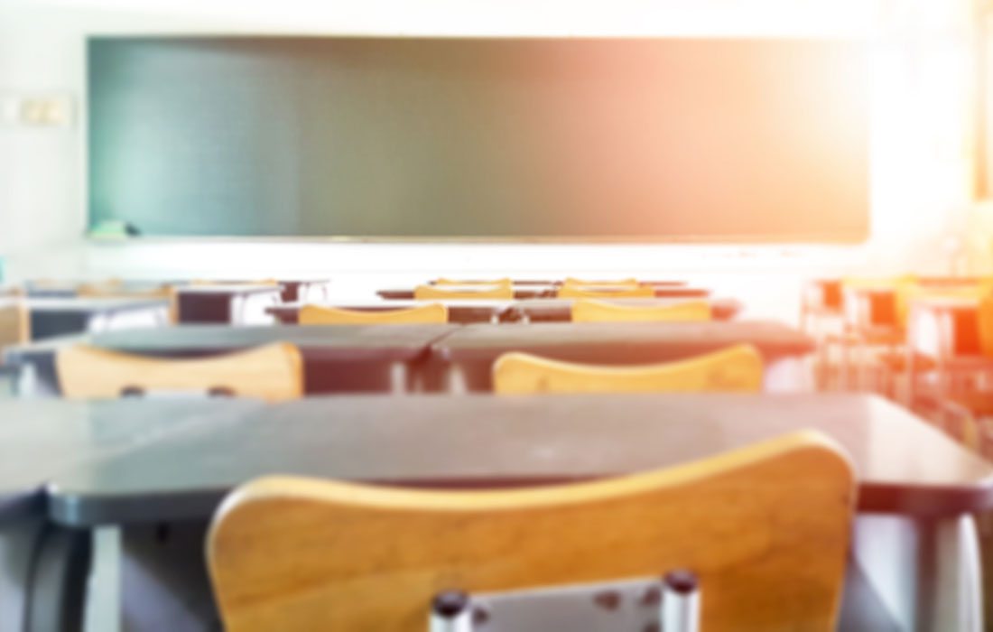 empty school classroom