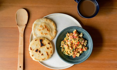 Traditional Colombian dish photo by Danielle Giarratano