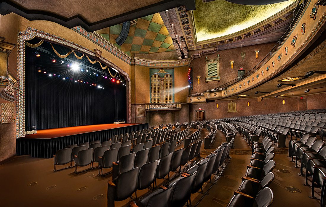 Historic Gillioz Theatre Stage Springfield MO