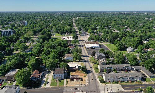 Aerial photo of Springfield