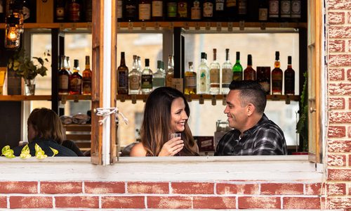 Couple at Cherry Picker Package and Fare in Springfield MO