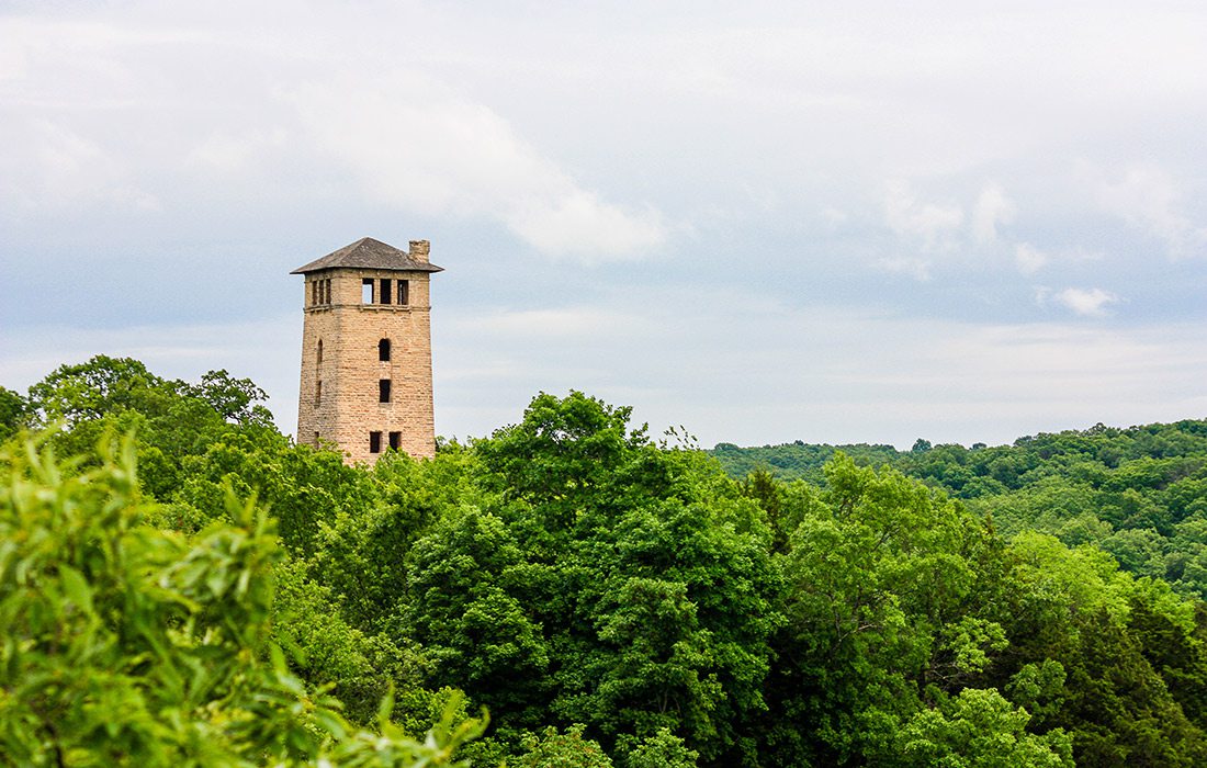 Castle Trail in Ha Ha Tonka Missouri