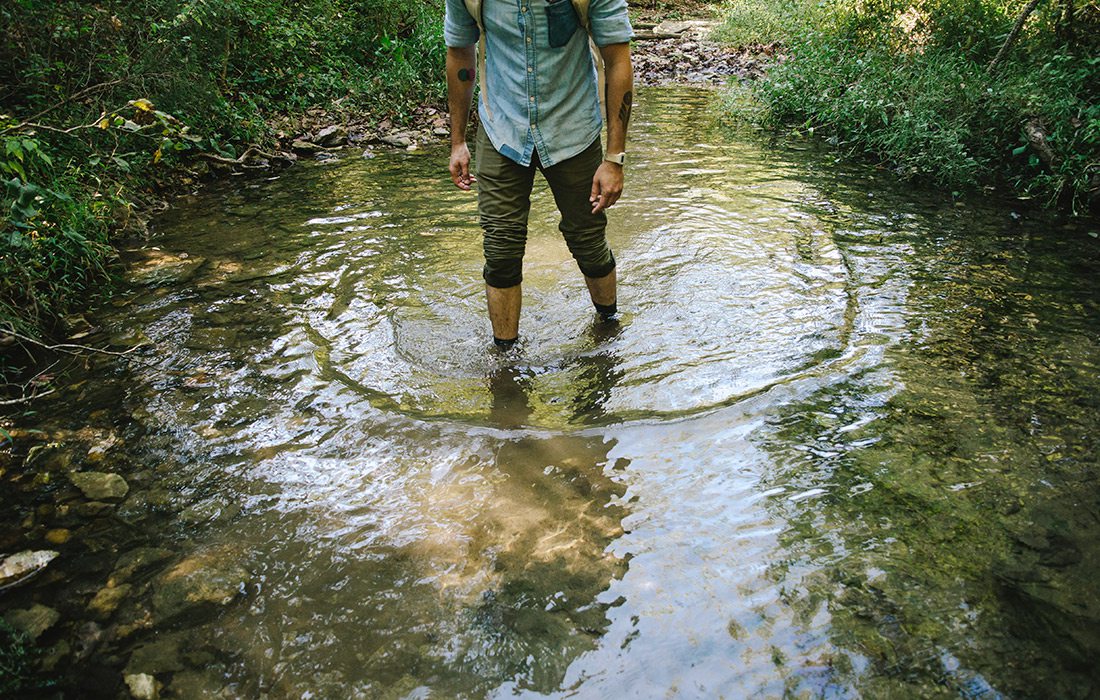 Devil's Creek Trail in Arkansas