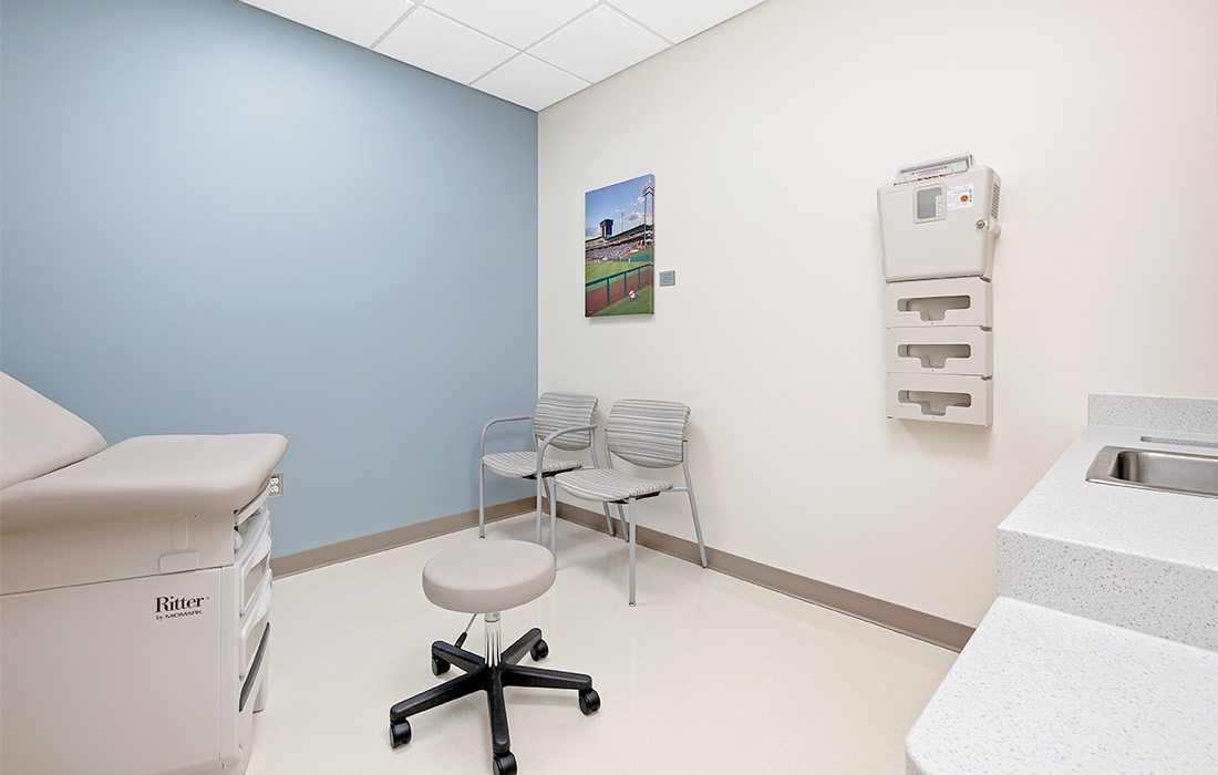 Doctor's room at CoxHealth clinic