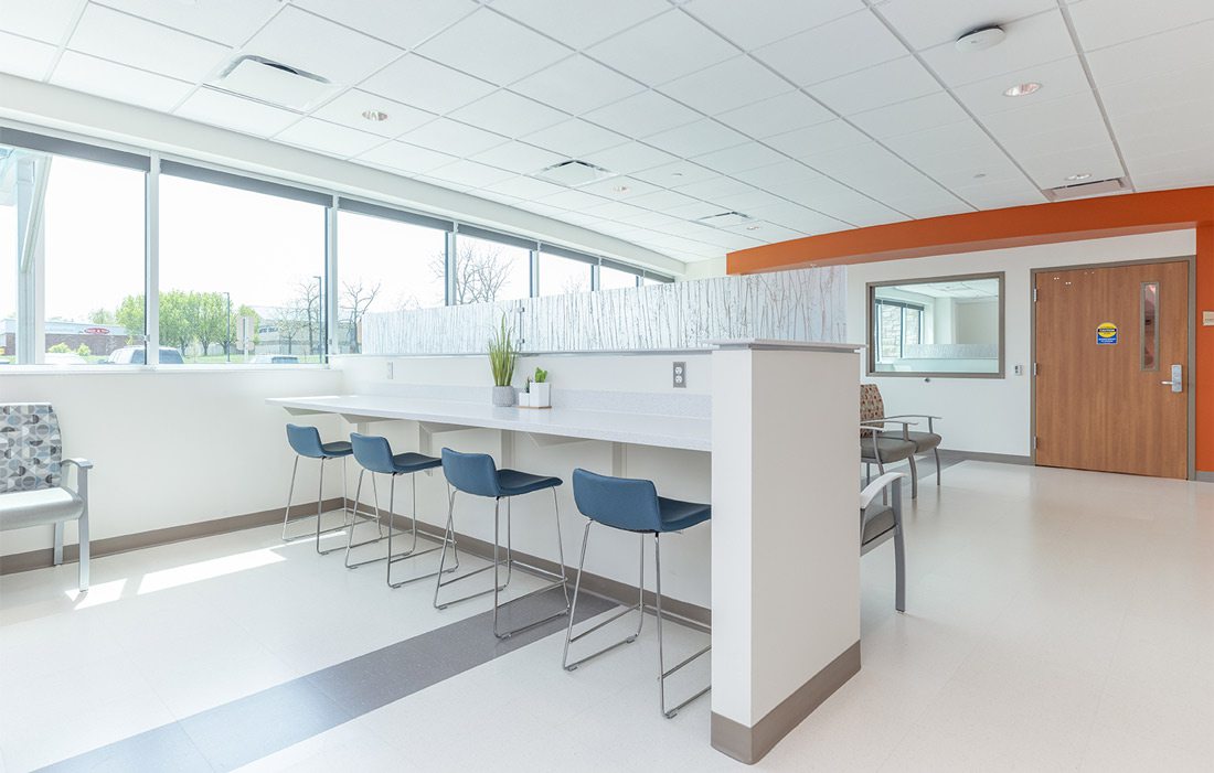 Chairs in CoxHealth clinic