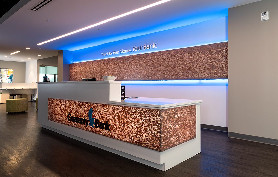 Guaranty Bank Second-Floor Reception