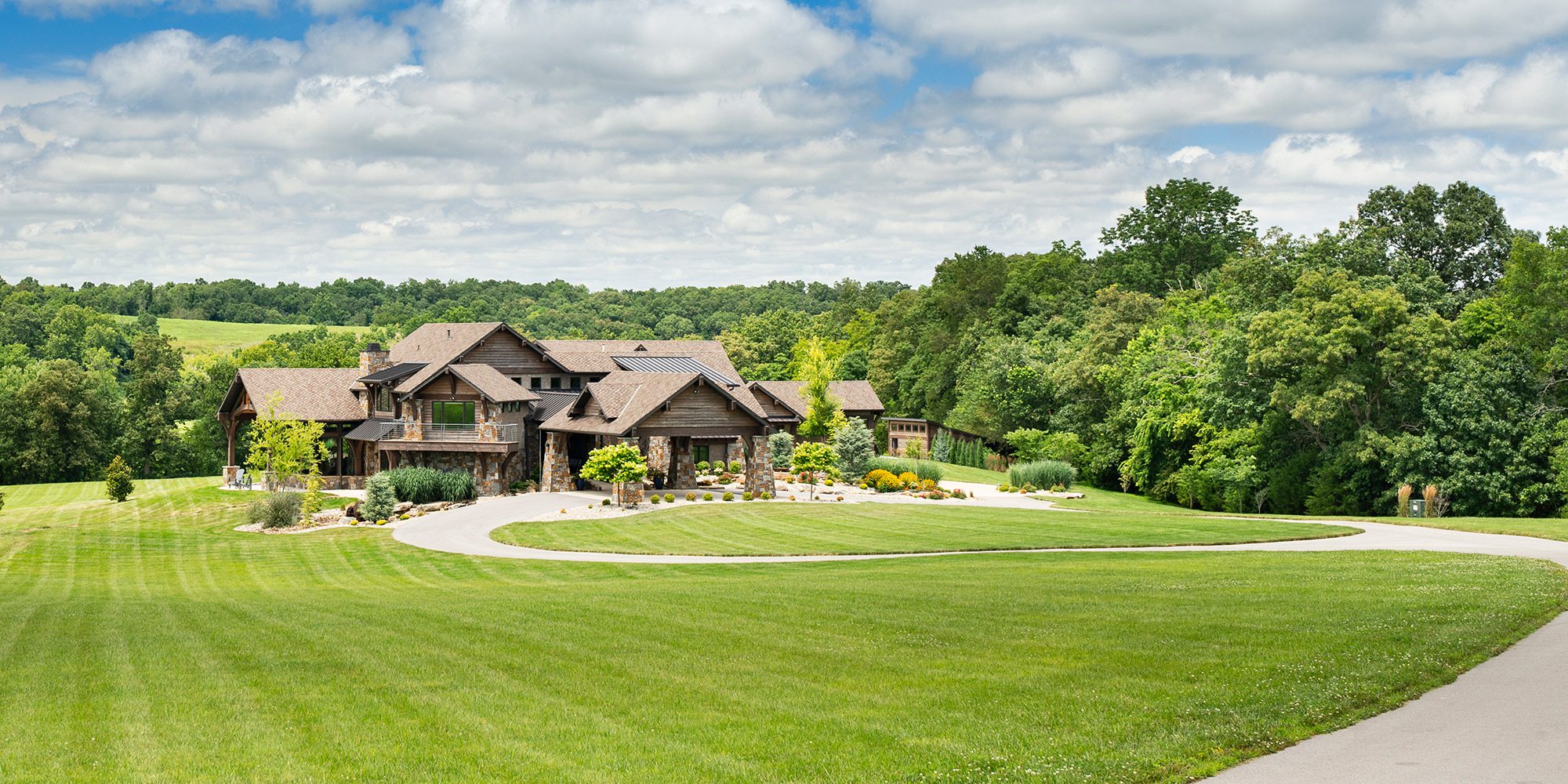 Exterior of the $1 million Home of the Year winner in southwest Missouri