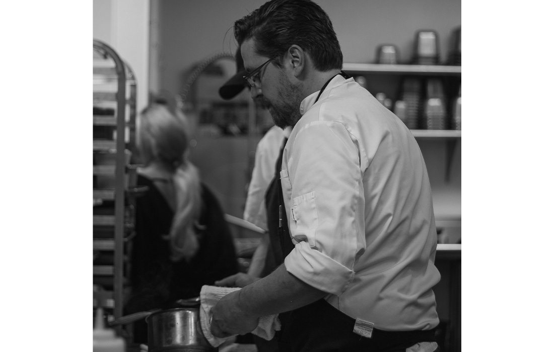 Chef Calvin Davis, the executive chef at Hotel Vandivort.