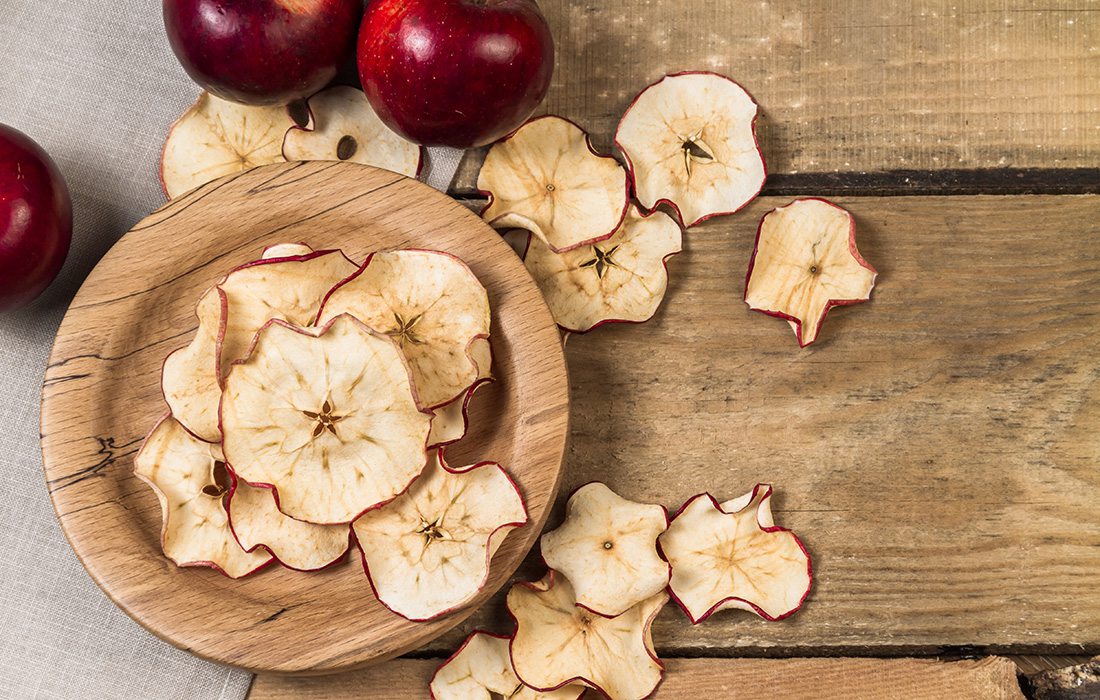 dehydrated apples