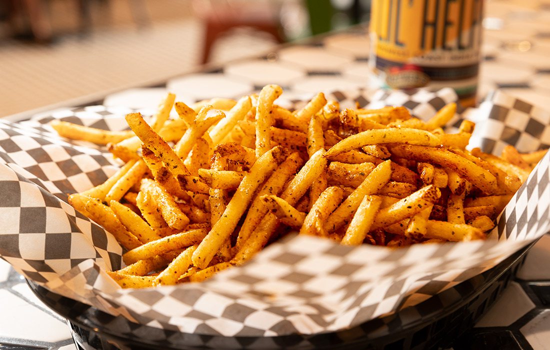 Fries at Hard Knox BBQ