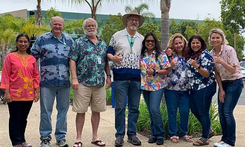 Jack Henry & Associates employees celebrating together