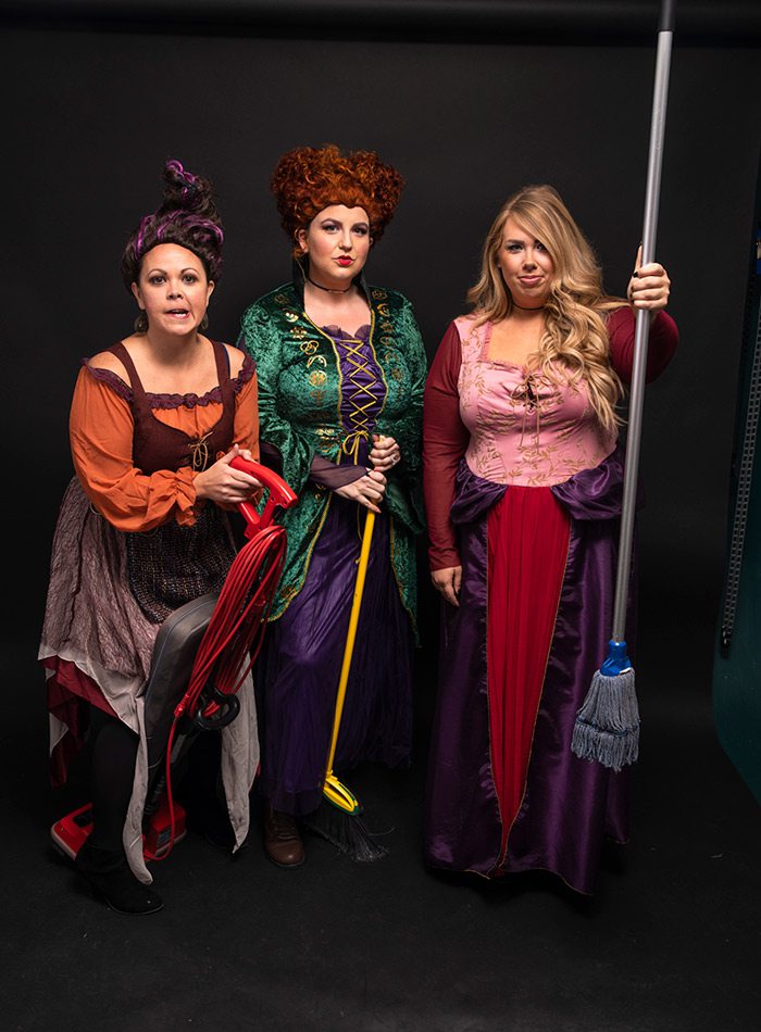 Janelle Haik, Jessia Blodgett, Chelsea Warren Halloween 2019