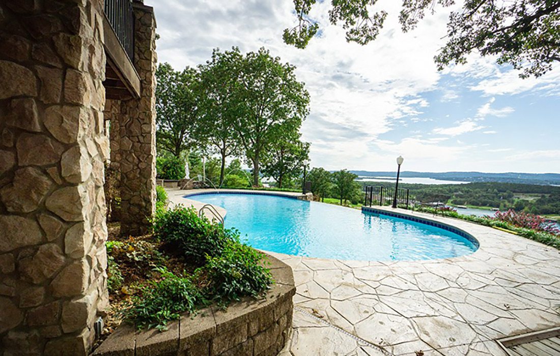 Outdoor in-ground pool