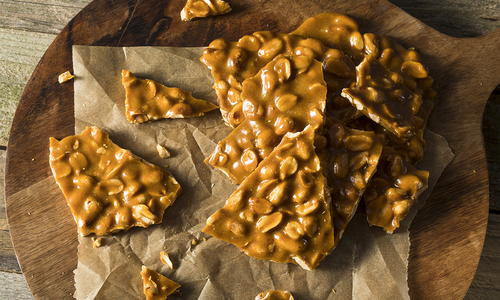 Homemade Peanut Brittle