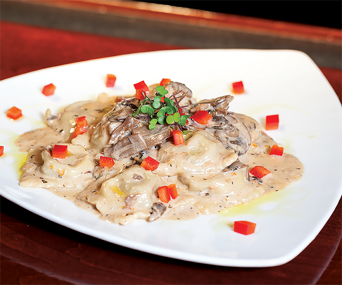 Homemade ravioli with braised short ribs recipe by Chef James Martin.