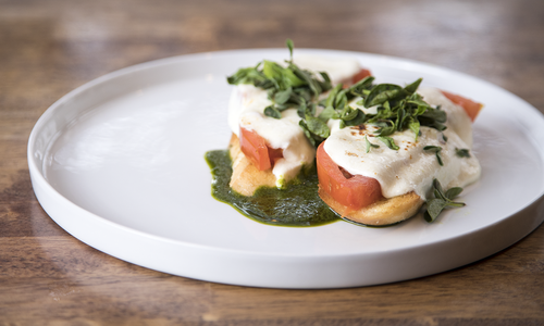 House-Made Mozzarella on Baguette