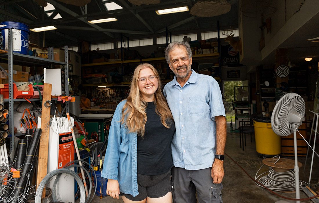 father daughter duo behind Beestra