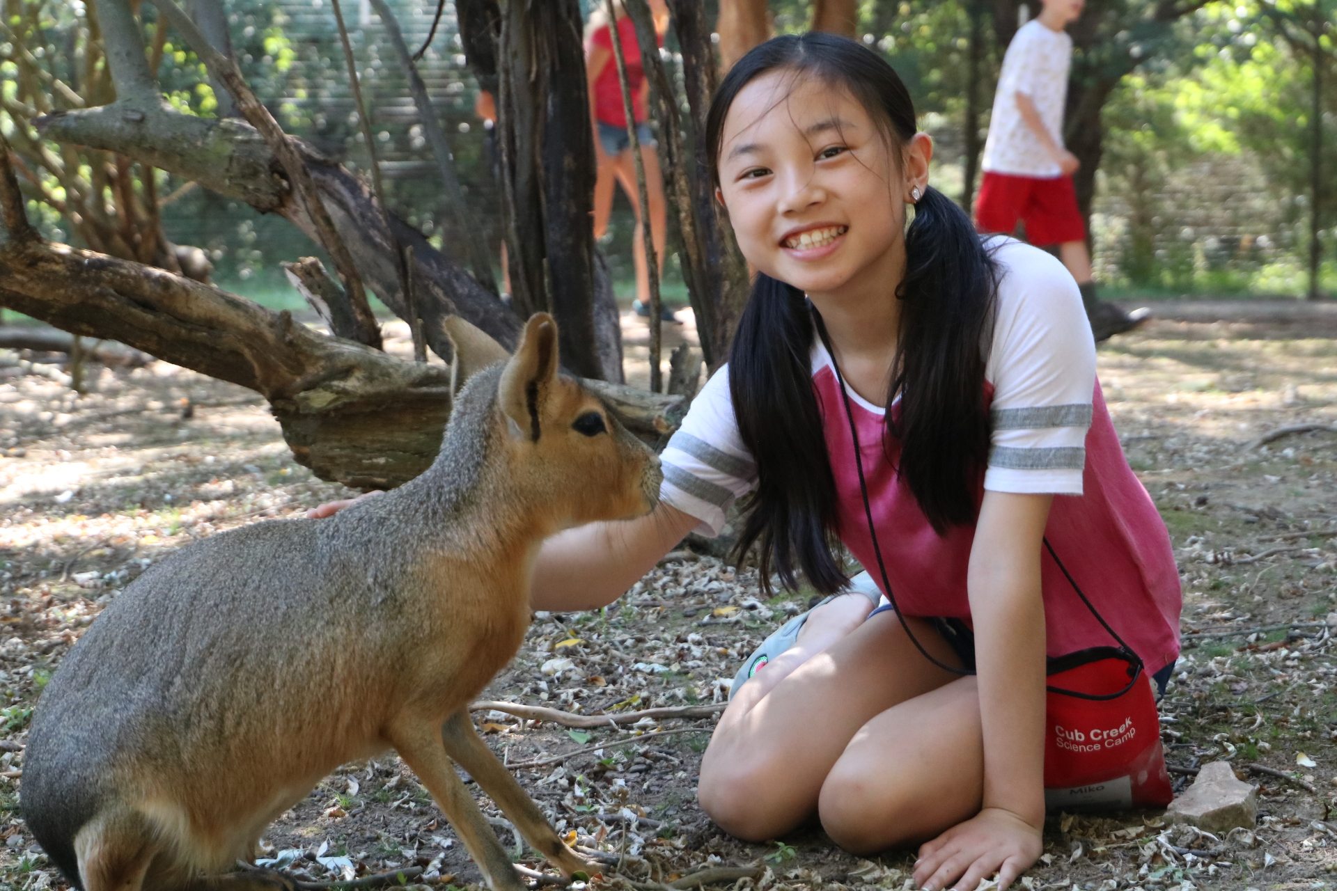 Young girl at Cub Creek Science Camp