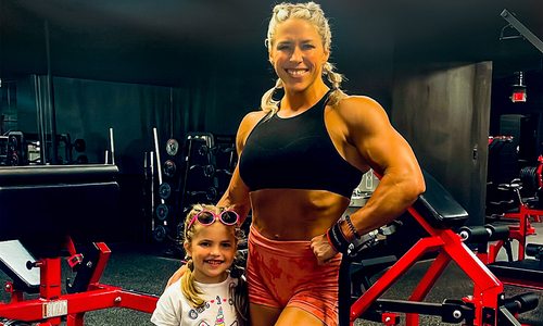 Rebecca Willcox with daughter