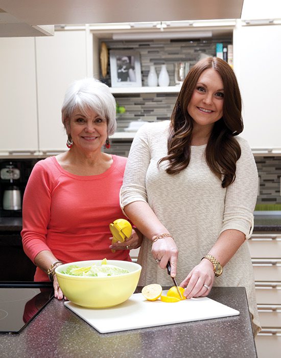 Mother daughter meal prep