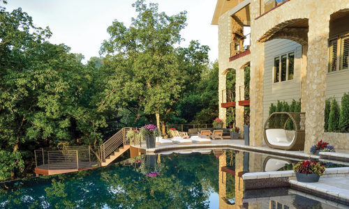 Jeff & Carol Lemley’s Taneycomo Pool House