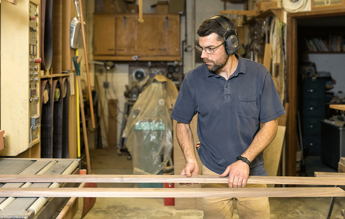 Jesse Kemp of Kemp Fine Woodworking