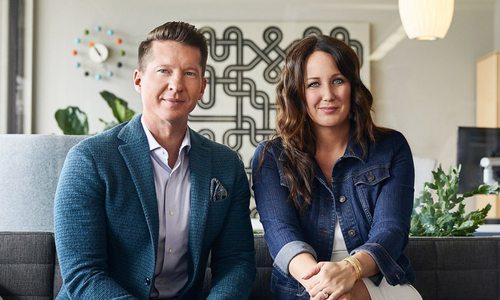 Jonathan and Audrey Garard, owners of Grooms Office Environments