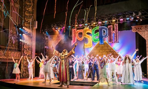Joseph stage show at Springfield Little Theatre in Springfield, Missouri