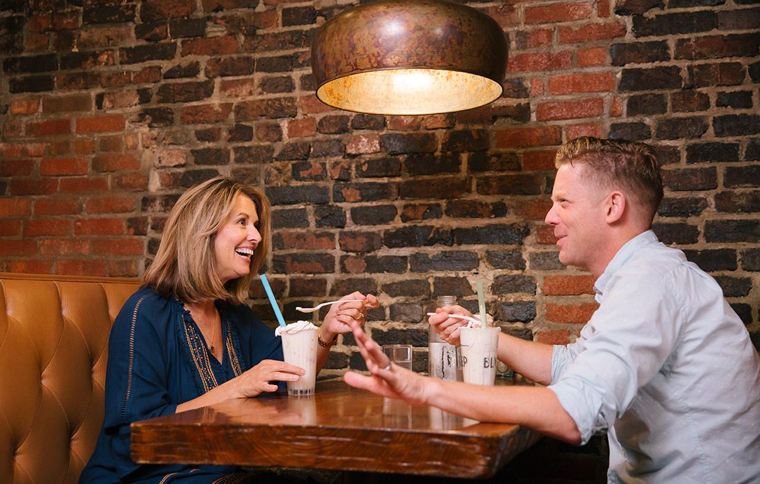 Julie Higgins and Jeff Houghton