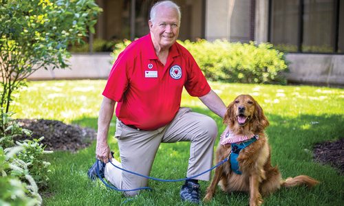 Norm Knowlton and Princess Piper