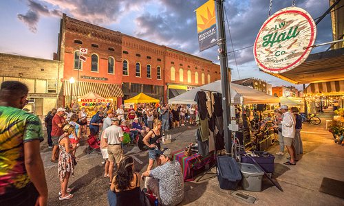 King Biscuit Blues Festival in Helena, Arksanas