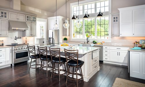 Bright kitchen remodel