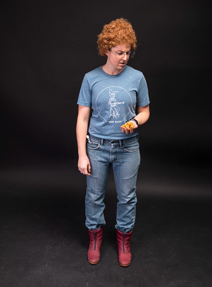 Krysten Muench as Napoleon Dynamite Halloween 2019