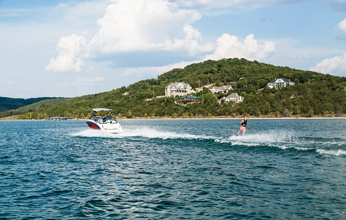 Wake Boarding at Table Rock Lake