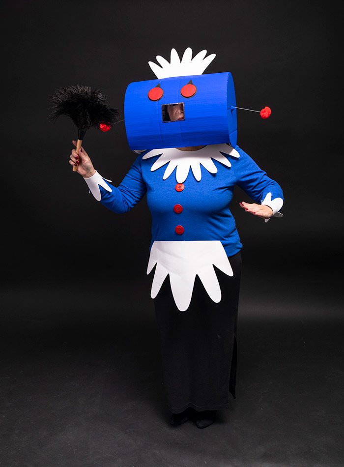 Landra Bunge as Rosie the Robot Halloween 2019